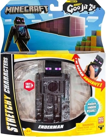 Goo Jit Zu Minecraft Enderman – strækfigur