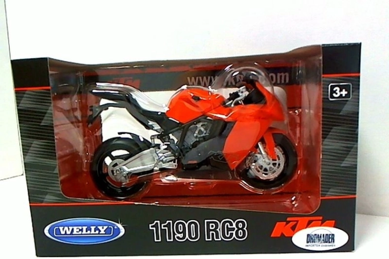 Welly KTM-motorcykel 1:10