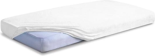 Babymatex frottélagen 60 × 120 cm hvidt