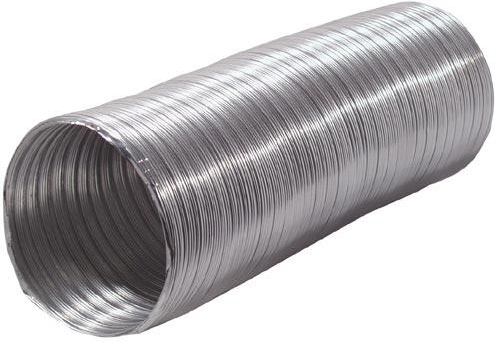 Fleksibelt aluminiumsrør 100 mm (længde 230–1000 mm)