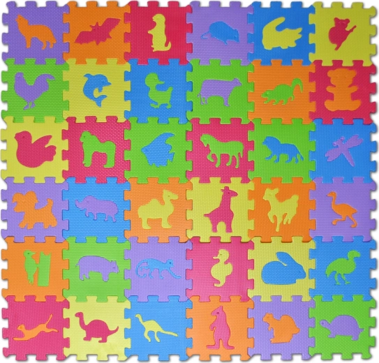 skumpuslespil dyr 14,5 × 14,5 cm