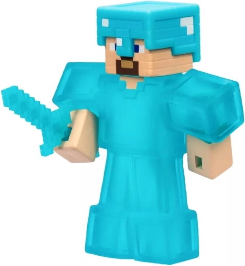 Diamantrustning og sværd til minecraft-action