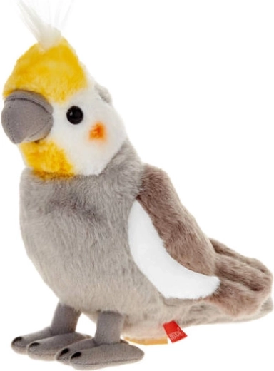 Plys papegøje nymfe 20 cm