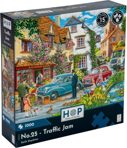 House of Puzzles Trafikprop-puslespil med 1000 brikker