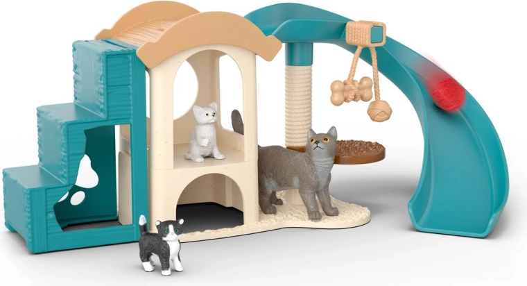 Schleich Farm World klatrestativ til katte