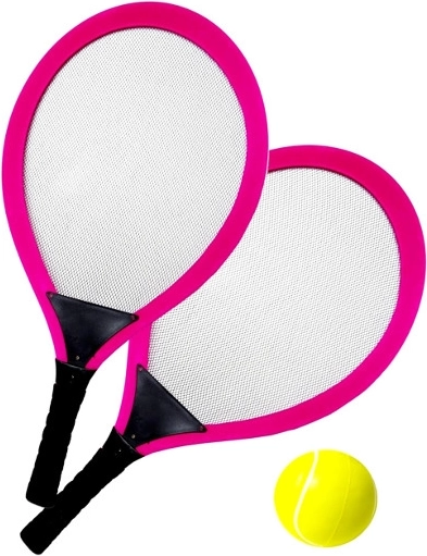 Maxi badminton – store ketchere med bold og fjerbold