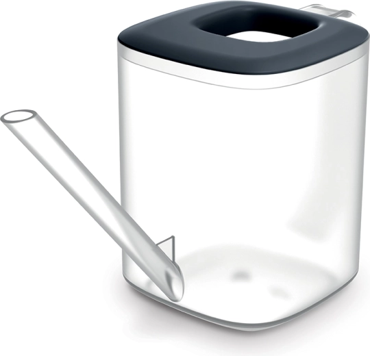Vandkande Tubi 1 l transparent/antracit