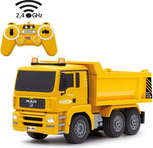 Jamara licenseret tipladvogn MAN med fjernstyring 2,4 GHz 1:20