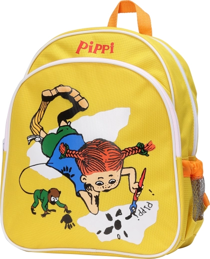 Pippi Langstrømpe børnehave-rygsæk gul