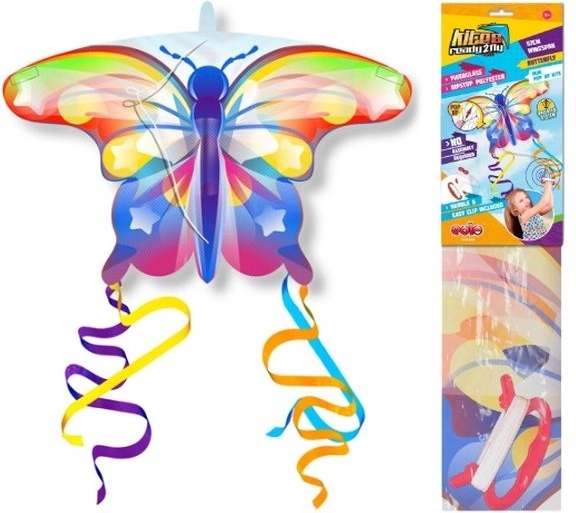 Eolo Toys mini nylon-drage sommerfugl 56 × 40 cm