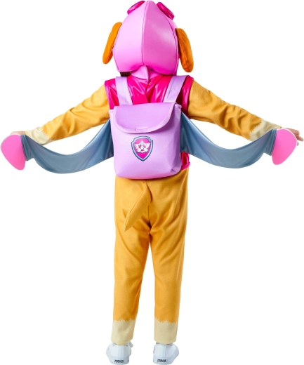 Rygsæk og detaljerede emblemer