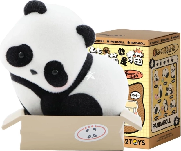 Samlerfigur 52TOYS Panda Roll Panda som kat - 1 stk.