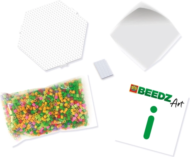 Over 1.600 farverige perler til uendelige kombinationer
