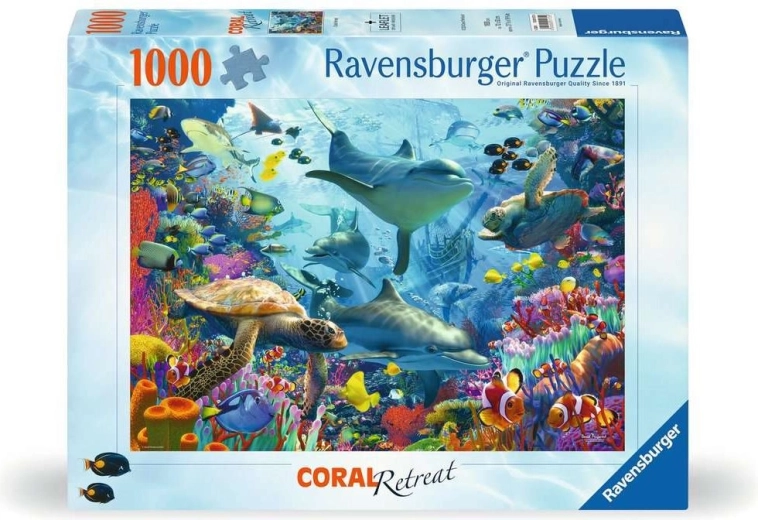 Ravensburger puslespil Korallrev 1000 brikker