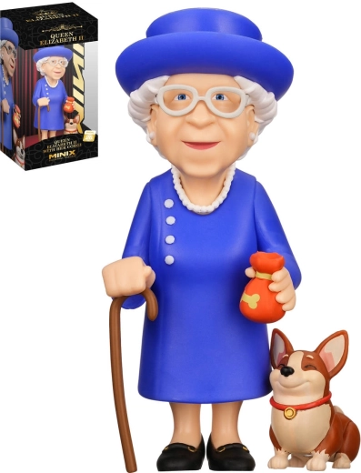 Minix samlerfigur Dronning Elizabeth II. special character - 1 stk.