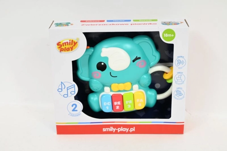 SmilyPlay interaktivt dyreklaver – elefant