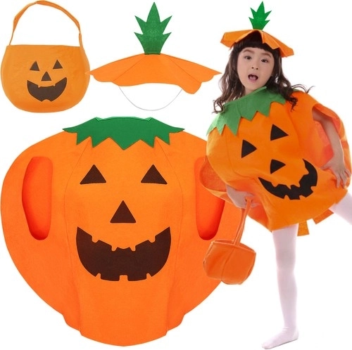 Børnekostume græskar til Halloween