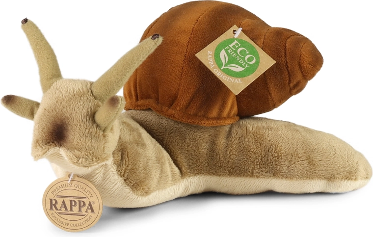 Plys snegl 24 cm eco-venlig RAPPA