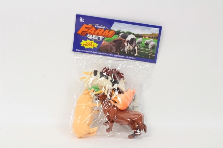Gazelo figurer af husdyr - 6 stk.