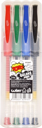 Gelpenne sæt 4 stk.