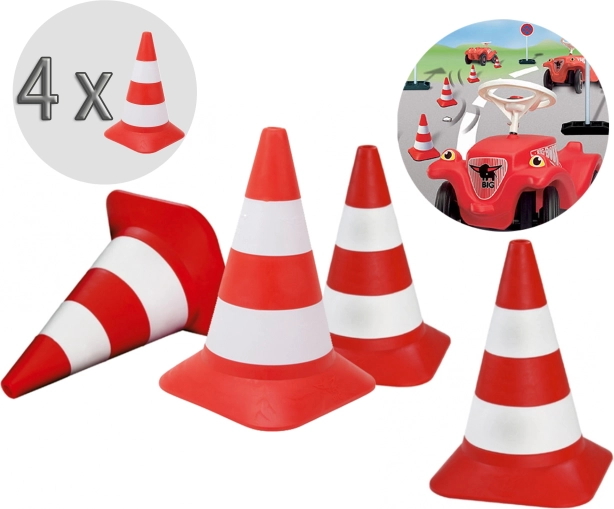 Trafikkegle sæt af 4 kegler