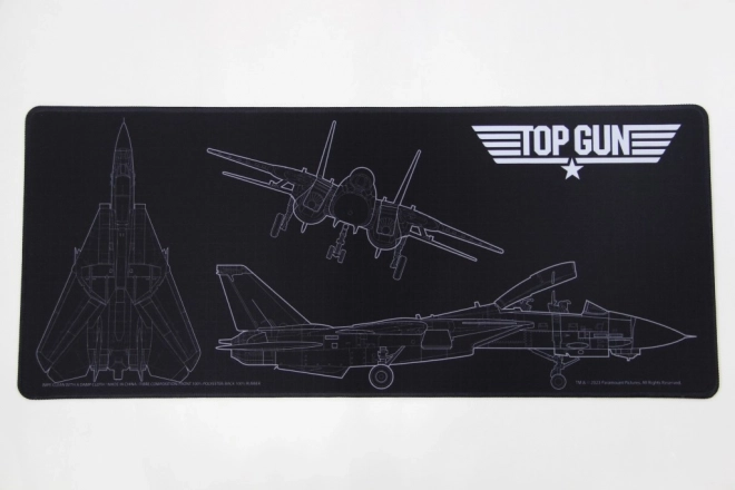 Gaming-underlag til bord TOP GUN Jumbo 30 × 70 cm