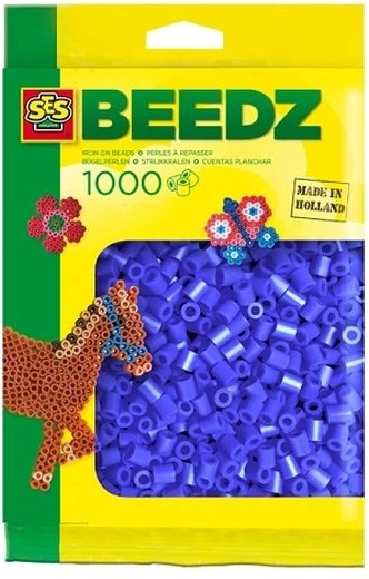 SES Creative strygeperler mørkeblå 1000 stk.