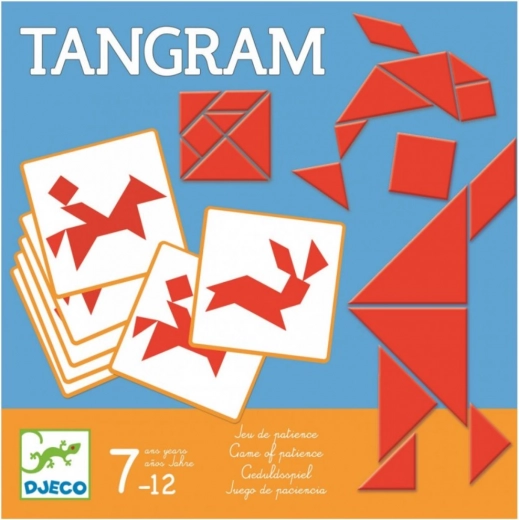 Logikspillet Tangram fra Djeco