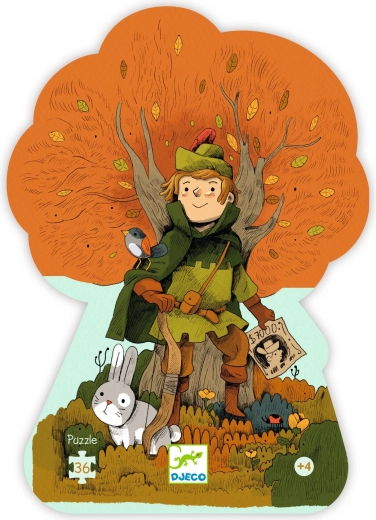 Djeco puslespil Robin Hood 36 brikker