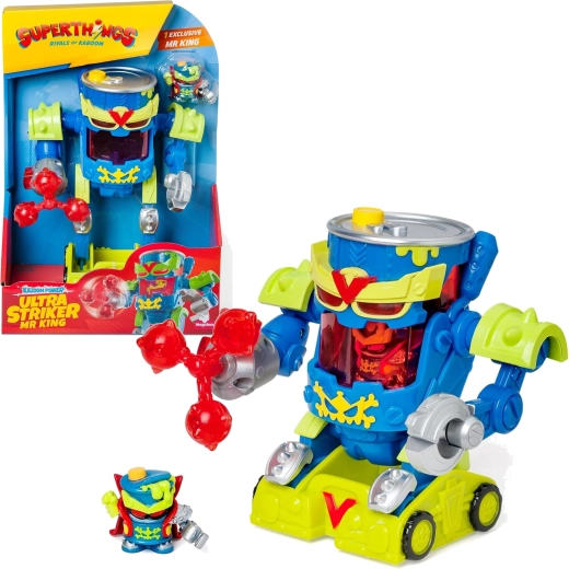 SuperThings Ultra Striker Mr King robot med figur