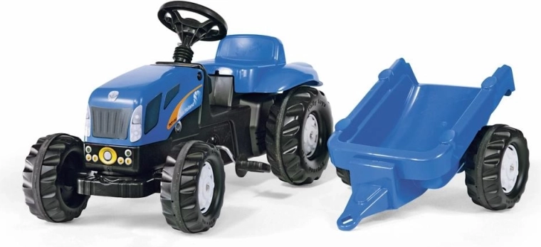 New Holland pedaltraktor med anhænger