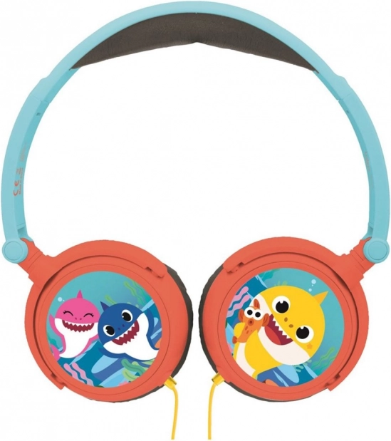 Sammenklappelige Baby Shark-hovedtelefoner