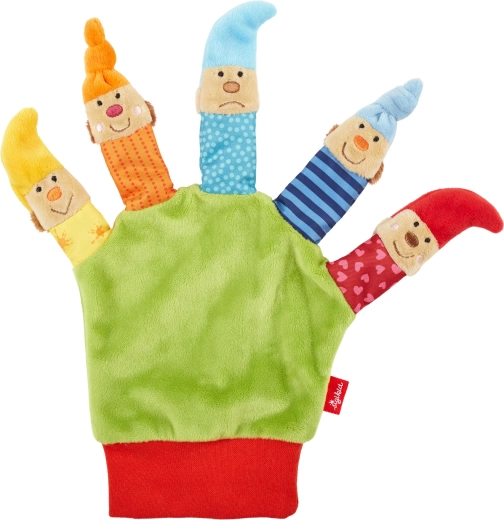 Sigikid plysj-fingerdukkehandske – nisser