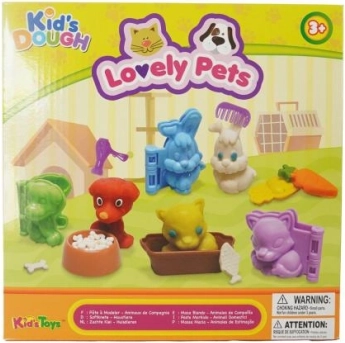 Modelérmasse Lovely Pets fra Kid's Dough
