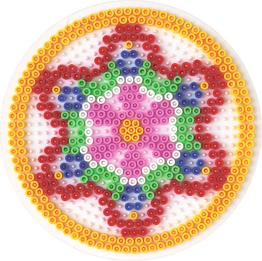 Underlag stor cirkel til strygeperler