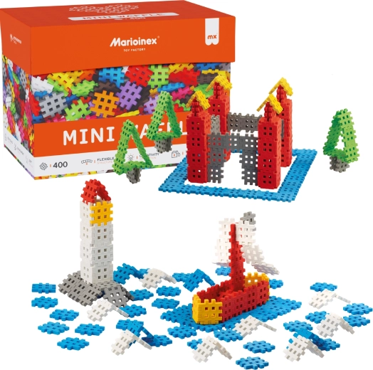 Byggesæt Mini Waffle 400 stk Marioinex