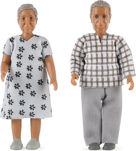 Lundby Nikki dukkesæt til dukkehus – bedstemor og bedstefar