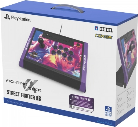 Arcade-controller HORI Fighting Stick Alpha Street Fighter 6 til PS5, PS4 og PC