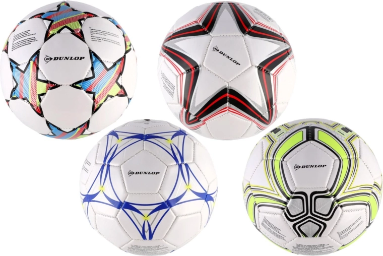 Fodbold størrelse 2, syet, oppustet 15 cm