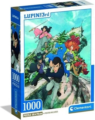 Puzzle Compact Lupin III 1000 brikker