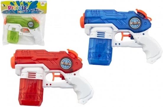 Plastisk vandpistol 19 cm – sommer-sprøjtelege for børn