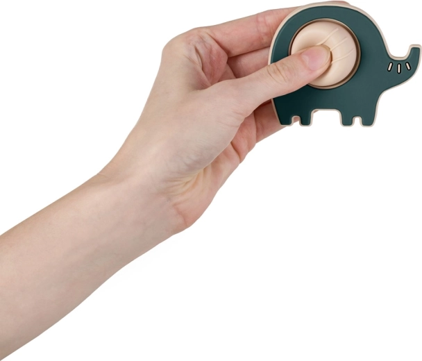 Elastisk knap til finmotorik