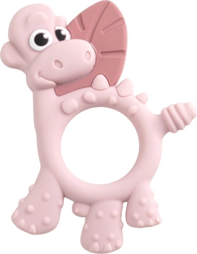 Bibado multisensorisk bidelegetøj Dotty the Dinosaur blush - 1 stk.