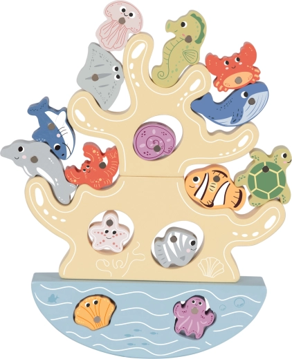 Balance-koralrev til træning af stabilitet