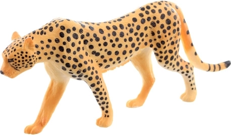 Plastfigur af leopard 13 cm