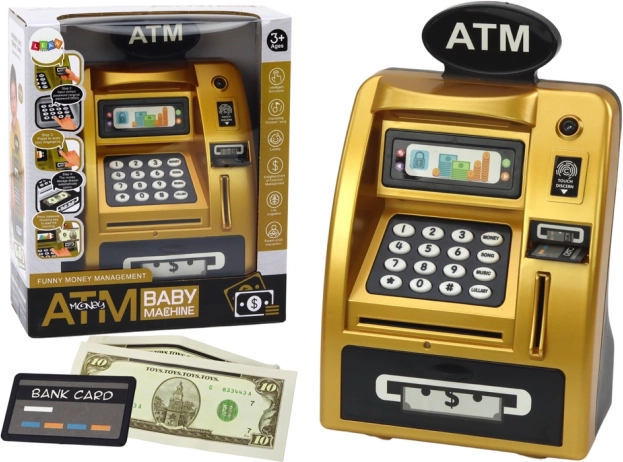 Børnebankautomat - Lær at spare op