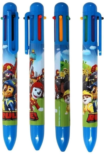 Sekstfarvet kuglepen Paw Patrol - 1 stk.