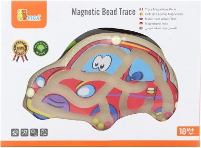 Magnetisk labyrint Bil