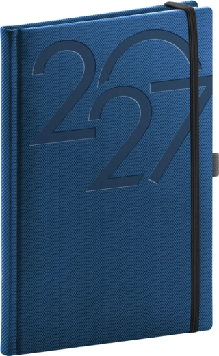 Notique ugekalender Ajax 2027, blå, 15 × 21 cm