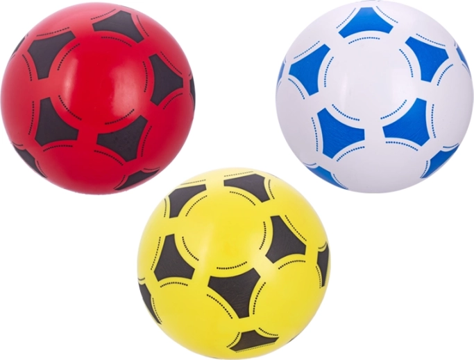 Gummibold til børn, fodbold, 23 cm